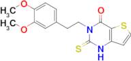 3-(3,4-Dimethoxyphenethyl)-2-thioxo-2,3-dihydrothieno[3,2-d]pyrimidin-4(1H)-one