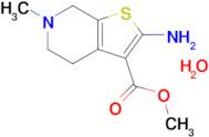 Methyl 2-amino-6-methyl-4,5,6,7-tetrahydrothieno[2,3-c]pyridine-3-carboxylate hydrate