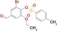 2-Bromo-6-ethoxy-4-formylphenyl 4-methylbenzenesulfonate