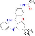 N-(4-{14,14-dimethyl-12-oxo-2,9-diazatricyclo[9.4.0.0³,⁸]pentadeca-1,3,5,7-tetraen-10-yl}phenyl)ac…