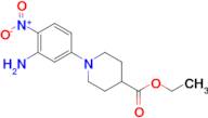 Ethyl 1-(3-amino-4-nitrophenyl)piperidine-4-carboxylate