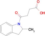 4-(2-Methylindolin-1-yl)-4-oxobutanoic acid