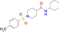 N-cyclohexyl-1-tosylpiperidine-4-carboxamide