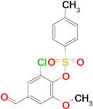 2-Chloro-4-formyl-6-methoxyphenyl 4-methylbenzenesulfonate