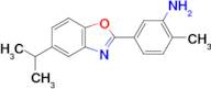5-(5-Isopropylbenzo[d]oxazol-2-yl)-2-methylaniline