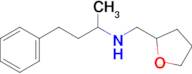 4-Phenyl-N-((tetrahydrofuran-2-yl)methyl)butan-2-amine