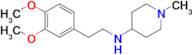 N-(3,4-dimethoxyphenethyl)-1-methylpiperidin-4-amine