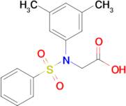 N-(3,5-dimethylphenyl)-N-(phenylsulfonyl)glycine