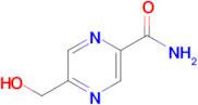 5-(Hydroxymethyl)pyrazine-2-carboxamide