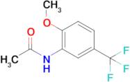 N-(2-methoxy-5-(trifluoromethyl)phenyl)acetamide