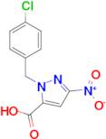 1-(4-Chlorobenzyl)-3-nitro-1H-pyrazole-5-carboxylic acid