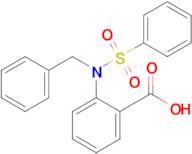 2-(N-benzylphenylsulfonamido)benzoic acid