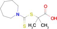 2-((Azepane-1-carbonothioyl)thio)-2-methylpropanoic acid