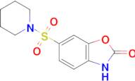 6-(piperidine-1-sulfonyl)-2,3-dihydro-1,3-benzoxazol-2-one