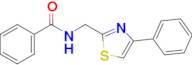 N-((4-phenylthiazol-2-yl)methyl)benzamide