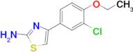 4-(3-Chloro-4-ethoxyphenyl)thiazol-2-amine