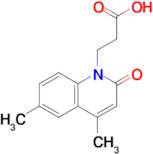 3-(4,6-Dimethyl-2-oxoquinolin-1(2H)-yl)propanoic acid