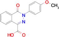 3-(4-Methoxyphenyl)-4-oxo-3,4-dihydrophthalazine-1-carboxylic acid