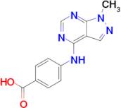 4-((1-Methyl-1H-pyrazolo[3,4-d]pyrimidin-4-yl)amino)benzoic acid