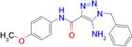 5-Amino-1-benzyl-N-(4-methoxyphenyl)-1H-1,2,3-triazole-4-carboxamide