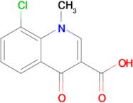 8-Chloro-1-methyl-4-oxo-1,4-dihydroquinoline-3-carboxylic acid