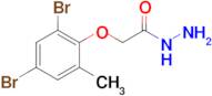 2-(2,4-Dibromo-6-methylphenoxy)acetohydrazide