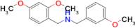 N-(2,4-dimethoxybenzyl)-1-(3-methoxyphenyl)methanamine