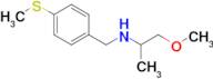 1-Methoxy-N-(4-(methylthio)benzyl)propan-2-amine