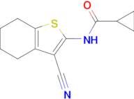 N-(3-cyano-4,5,6,7-tetrahydrobenzo[b]thiophen-2-yl)cyclopropanecarboxamide