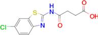 4-((6-Chlorobenzo[d]thiazol-2-yl)amino)-4-oxobutanoic acid