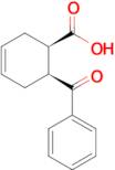 (1R,6S)-6-benzoylcyclohex-3-ene-1-carboxylic acid