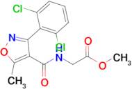 Methyl (3-(2,6-dichlorophenyl)-5-methylisoxazole-4-carbonyl)glycinate