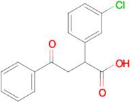 2-(3-Chlorophenyl)-4-oxo-4-phenylbutanoic acid