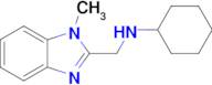 N-((1-methyl-1H-benzo[d]imidazol-2-yl)methyl)cyclohexanamine