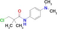 3-Chloro-N-(4-(dimethylamino)phenyl)-2,2-dimethylpropanamide