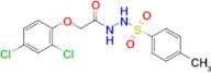 N'-(2-(2,4-dichlorophenoxy)acetyl)-4-methylbenzenesulfonohydrazide