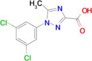 1-(3,5-Dichlorophenyl)-5-methyl-1H-1,2,4-triazole-3-carboxylic acid