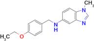 N-(4-ethoxybenzyl)-1-methyl-1H-benzo[d]imidazol-5-amine