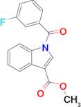 Methyl 1-(3-fluorobenzoyl)-1H-indole-3-carboxylate