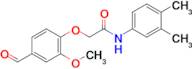 N-(3,4-dimethylphenyl)-2-(4-formyl-2-methoxyphenoxy)acetamide