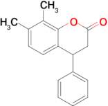 7,8-Dimethyl-4-phenylchroman-2-one