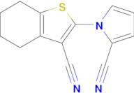 1-(3-Cyano-4,5,6,7-tetrahydrobenzo[b]thiophen-2-yl)-1H-pyrrole-2-carbonitrile
