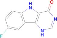 8-fluoro-1H,4H,5H-pyrimido[5,4-b]indol-4-one