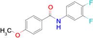 N-(3,4-difluorophenyl)-4-methoxybenzamide