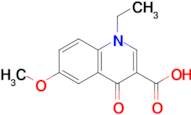 1-Ethyl-6-methoxy-4-oxo-1,4-dihydroquinoline-3-carboxylic acid