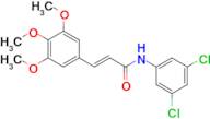 (E)-N-(3,5-dichlorophenyl)-3-(3,4,5-trimethoxyphenyl)acrylamide