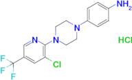 4-(4-(3-Chloro-5-(trifluoromethyl)pyridin-2-yl)piperazin-1-yl)aniline hydrochloride