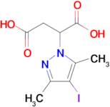 2-(4-Iodo-3,5-dimethyl-1H-pyrazol-1-yl)succinic acid