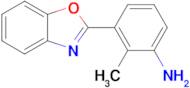 3-(Benzo[d]oxazol-2-yl)-2-methylaniline