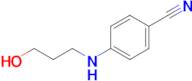 4-((3-Hydroxypropyl)amino)benzonitrile